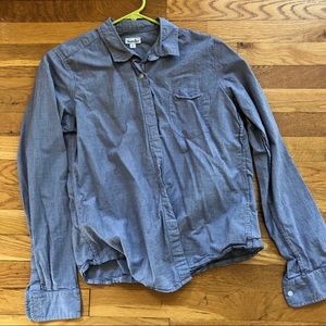 EUC Steven Alan reverse seam shirt, size Large